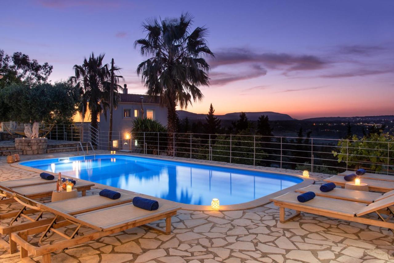 Villa Chrysallis With Heated Pool Георгиуполис Экстерьер фото