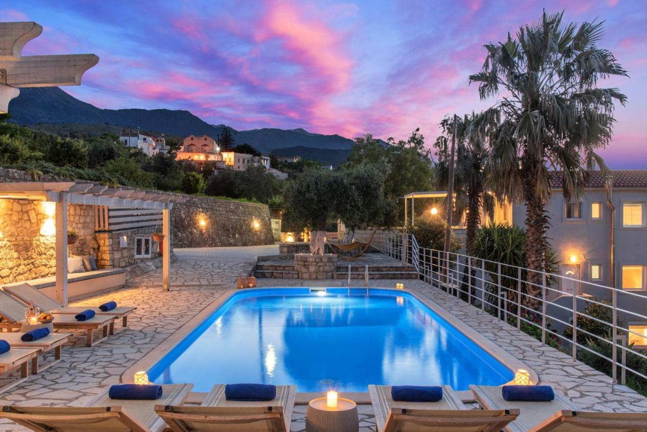 Villa Chrysallis With Heated Pool Георгиуполис Экстерьер фото