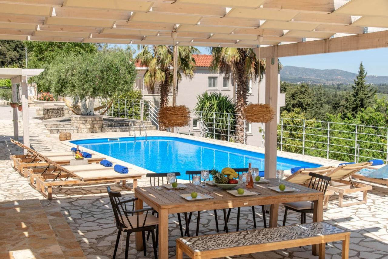 Villa Chrysallis With Heated Pool Георгиуполис Экстерьер фото
