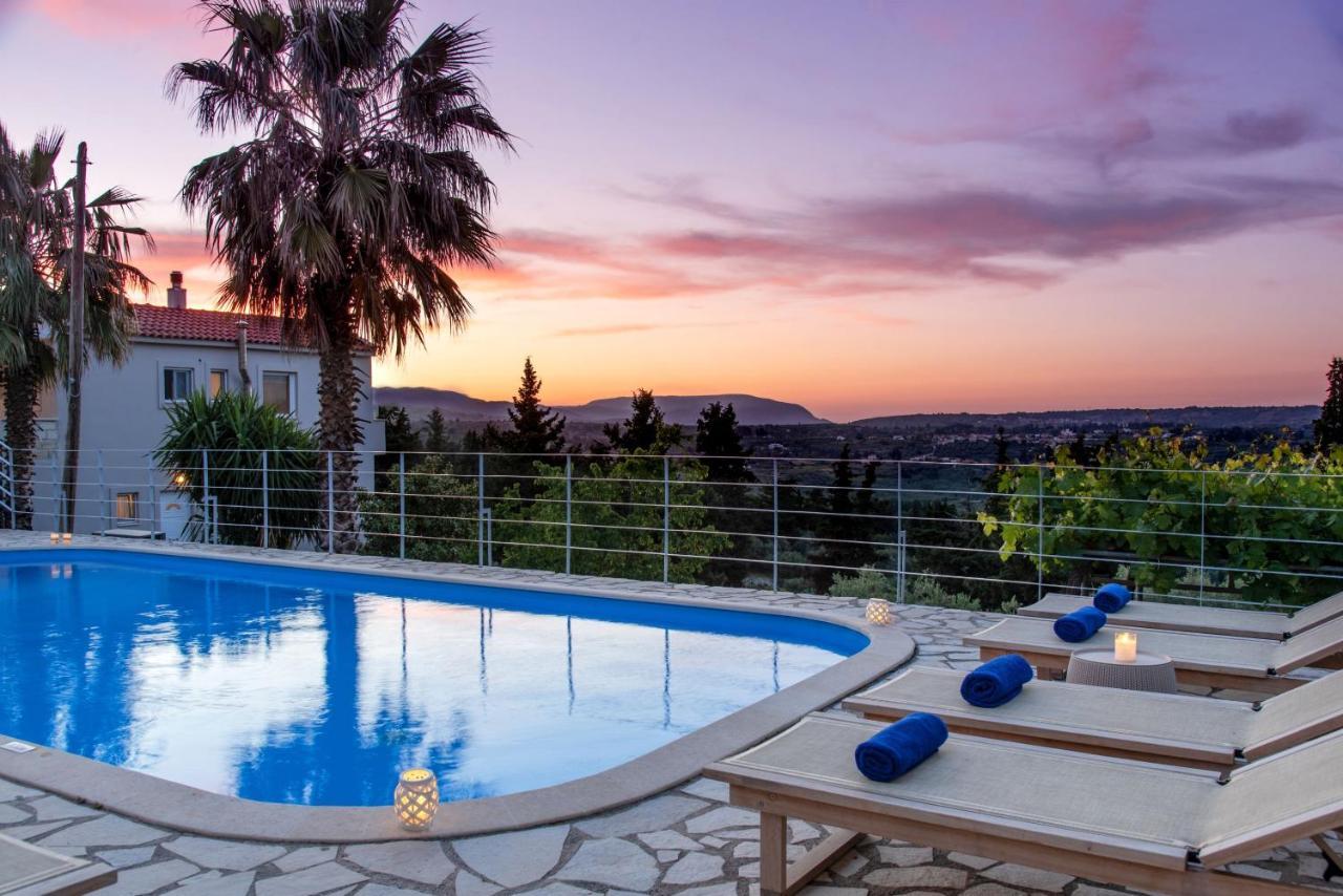 Villa Chrysallis With Heated Pool Георгиуполис Экстерьер фото