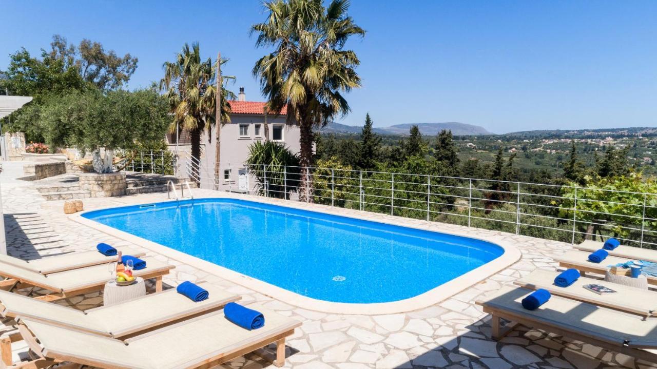 Villa Chrysallis With Heated Pool Георгиуполис Экстерьер фото